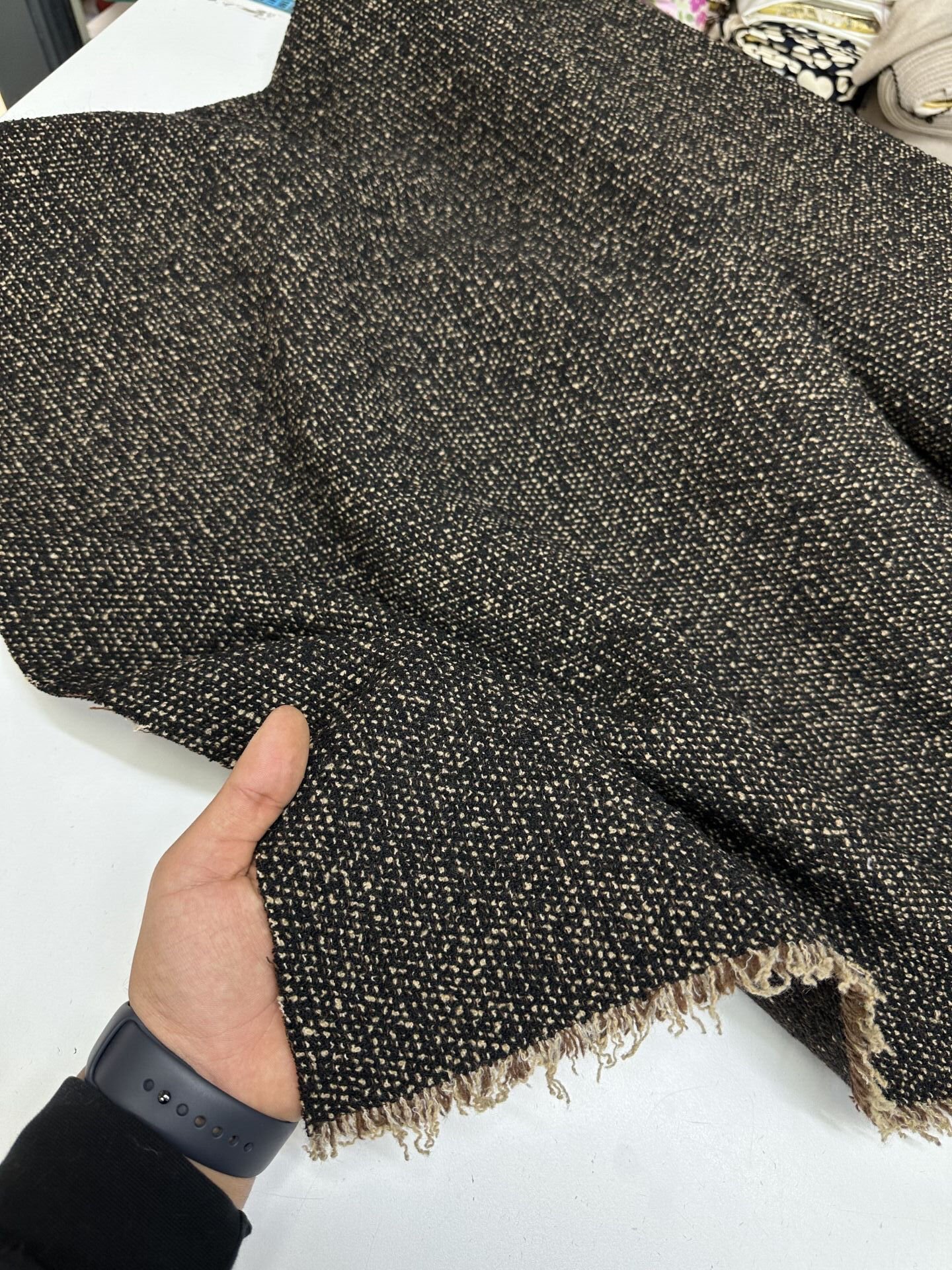 Lama Yünü Şanel Kumaş