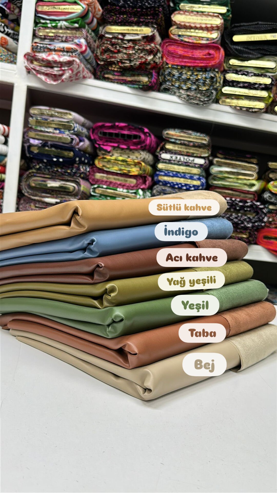 Süet Deri Kumaşlar