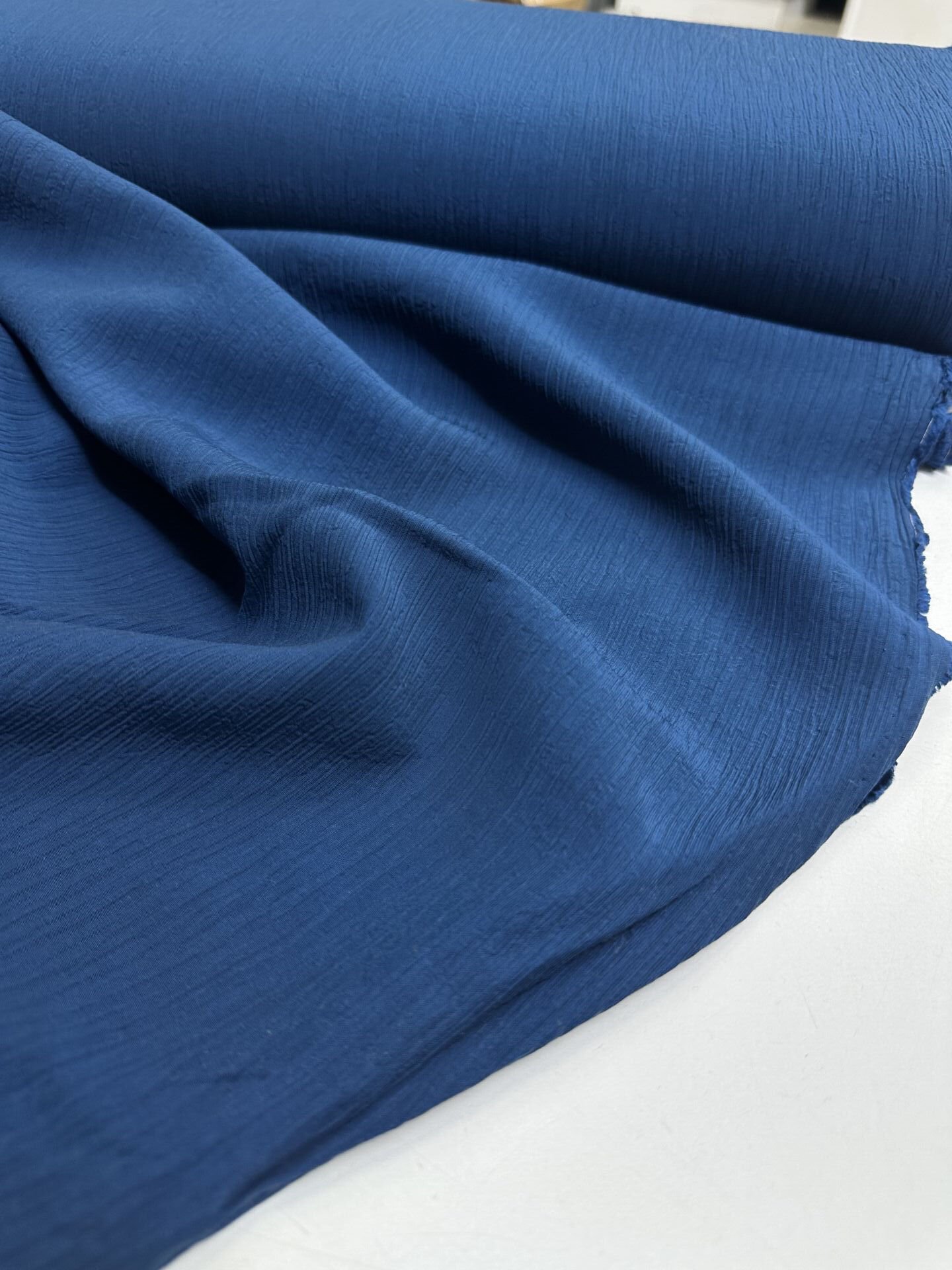 Lacivert pamuklu Bürümcük Viskon