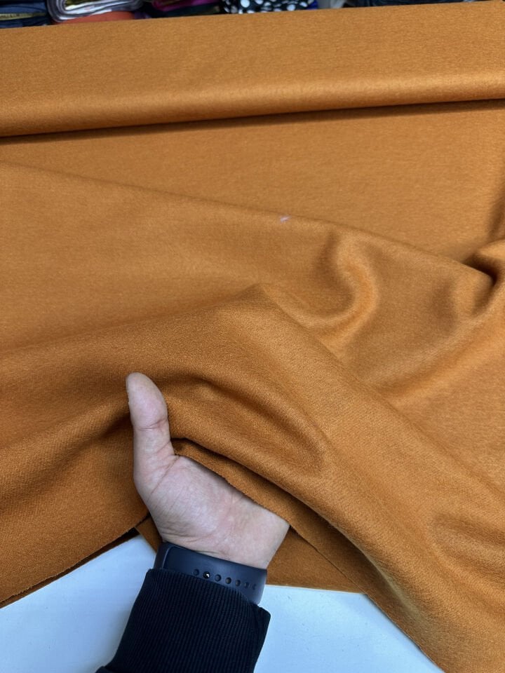 Tarçın Yünlü Keçe Kumaş