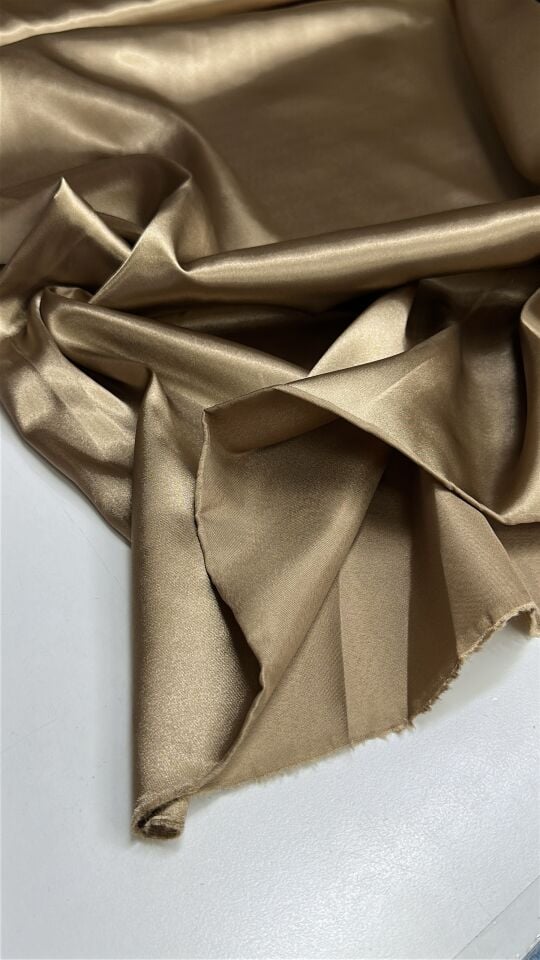 Kahve Saten Kumaş