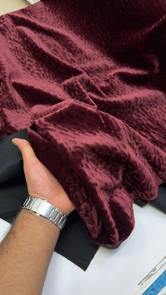 Bordo Astragan Kürk