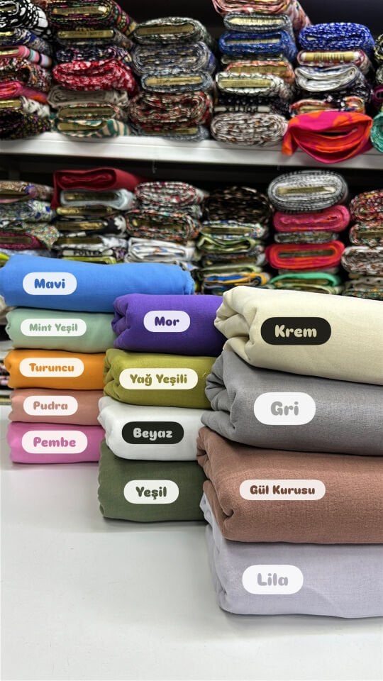 Doğal Müslin Kumaşlar