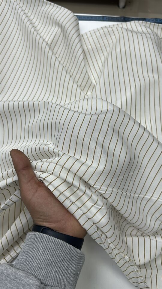 Çizgili Modal Kumaş