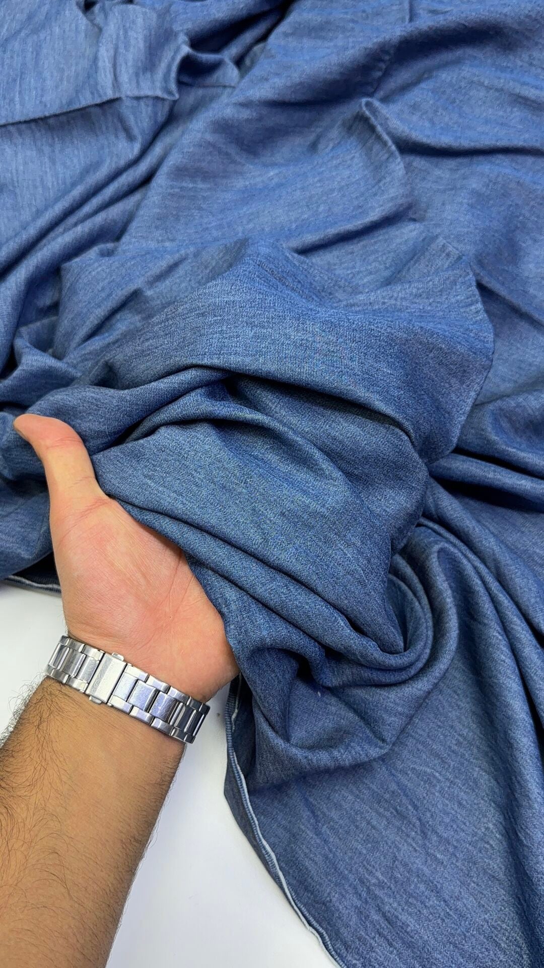 Özel %100 Pamuk Taşlanmış Tencel Kot