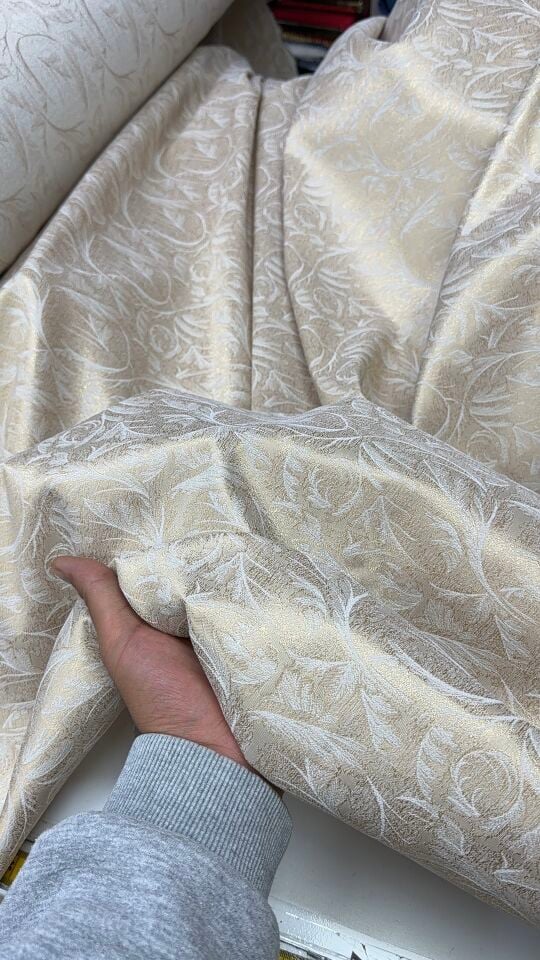 Jakarlı Brokar Kumaş