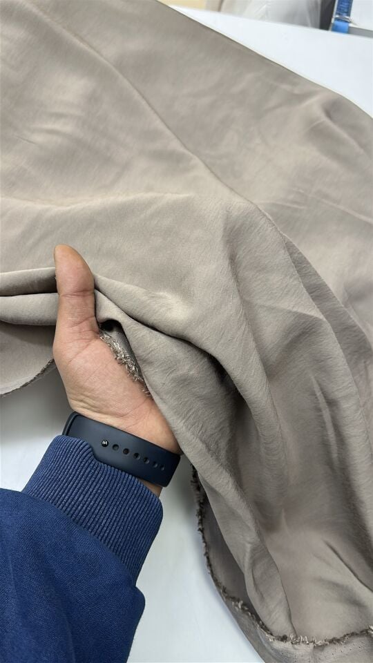 Kahve Pamuklu Modal Kumaş