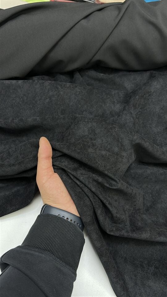 BYMN Siyah Fitilli Kadife