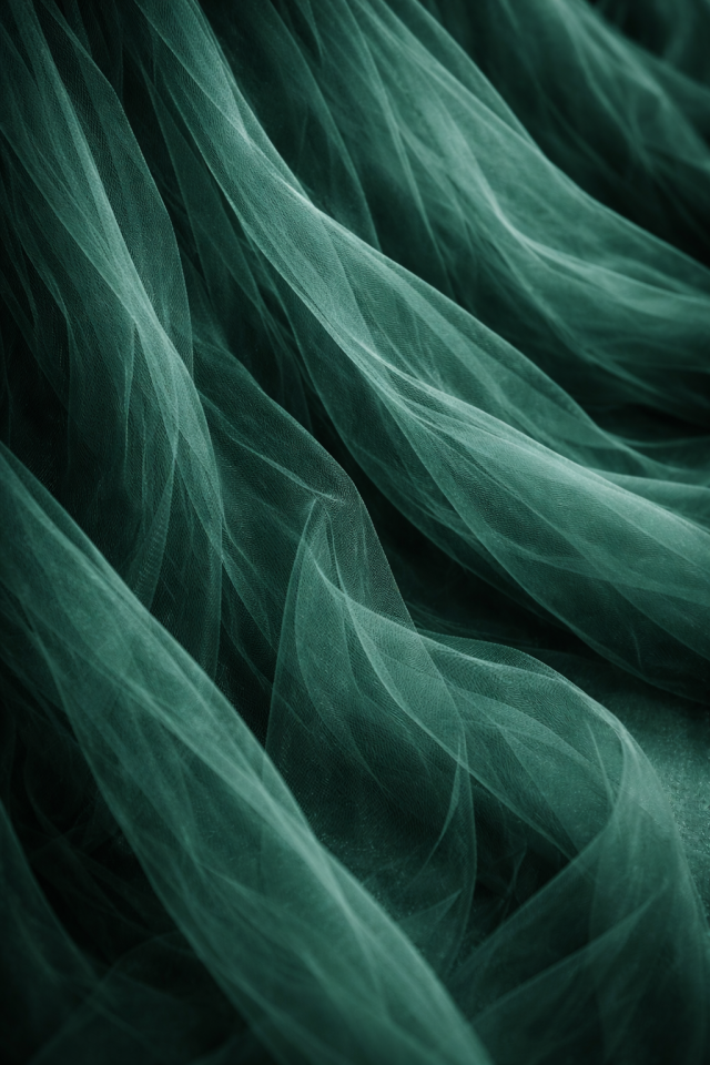 Hayal Tül-Zümrüt yeşil