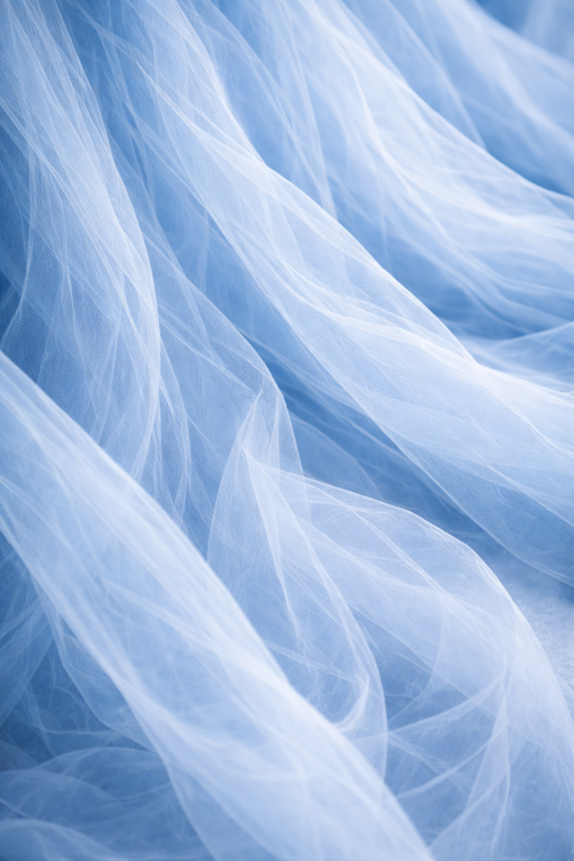 Hayal Tül-Bebe mavi