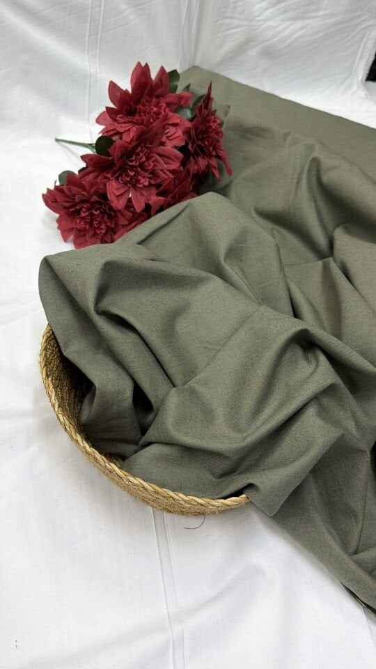 Pamuklu Yeşil Keten