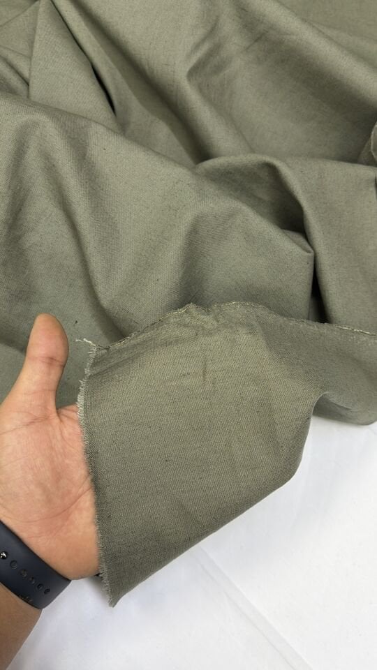 Pamuklu Yeşil Keten