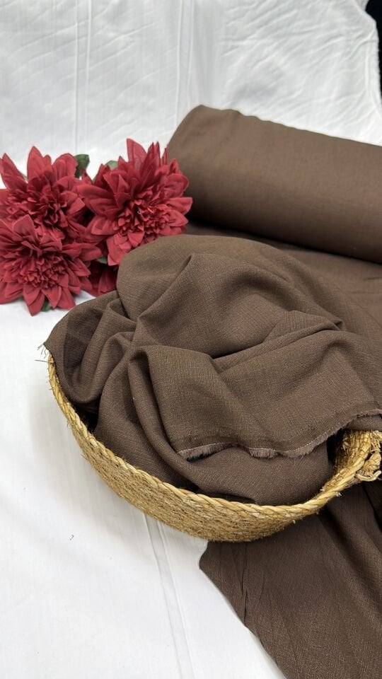 Pamuklu Acı Kahve Keten