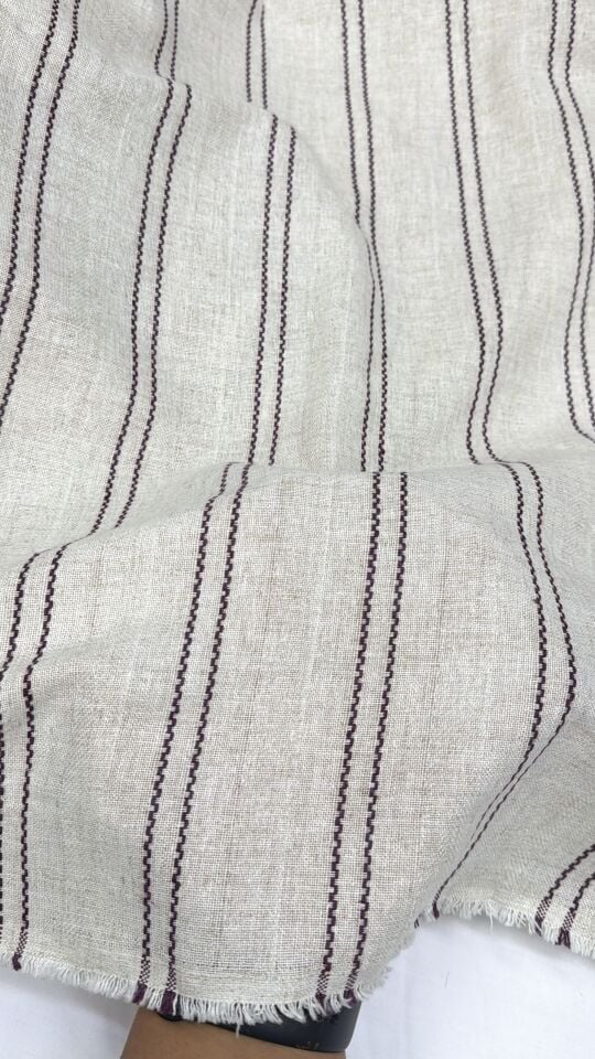 Pamuklu İşleme Detaylı Keten