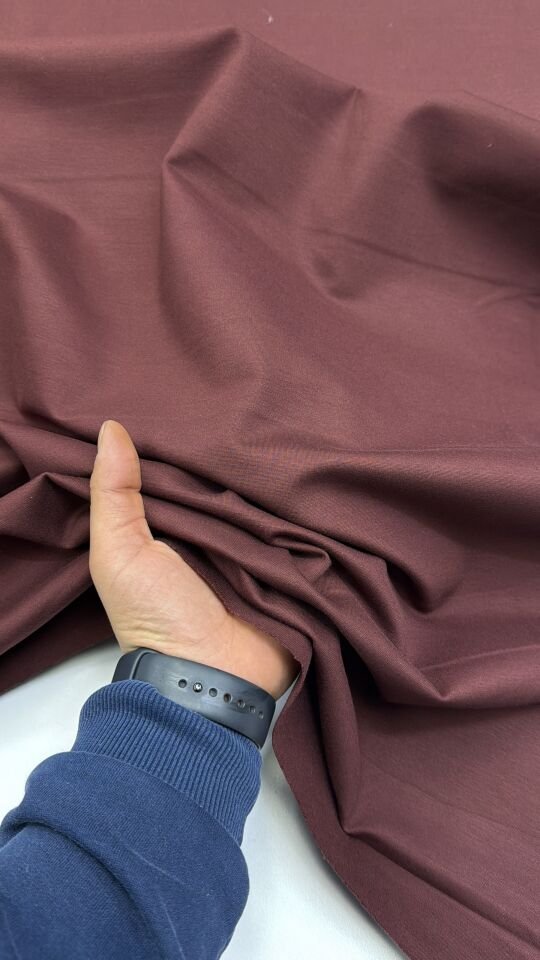 Bordo Pamuklu Çelik Penye