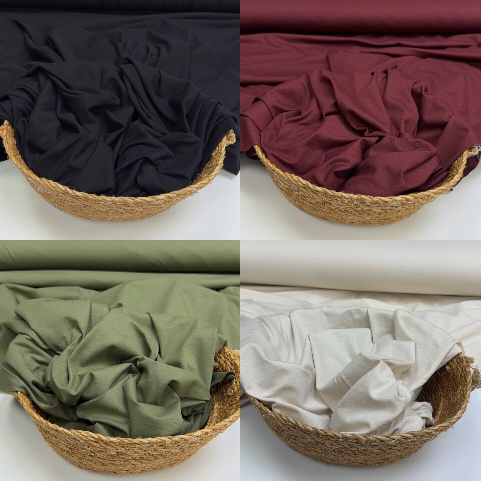 Pamuklu Viskon Penye Kumaş