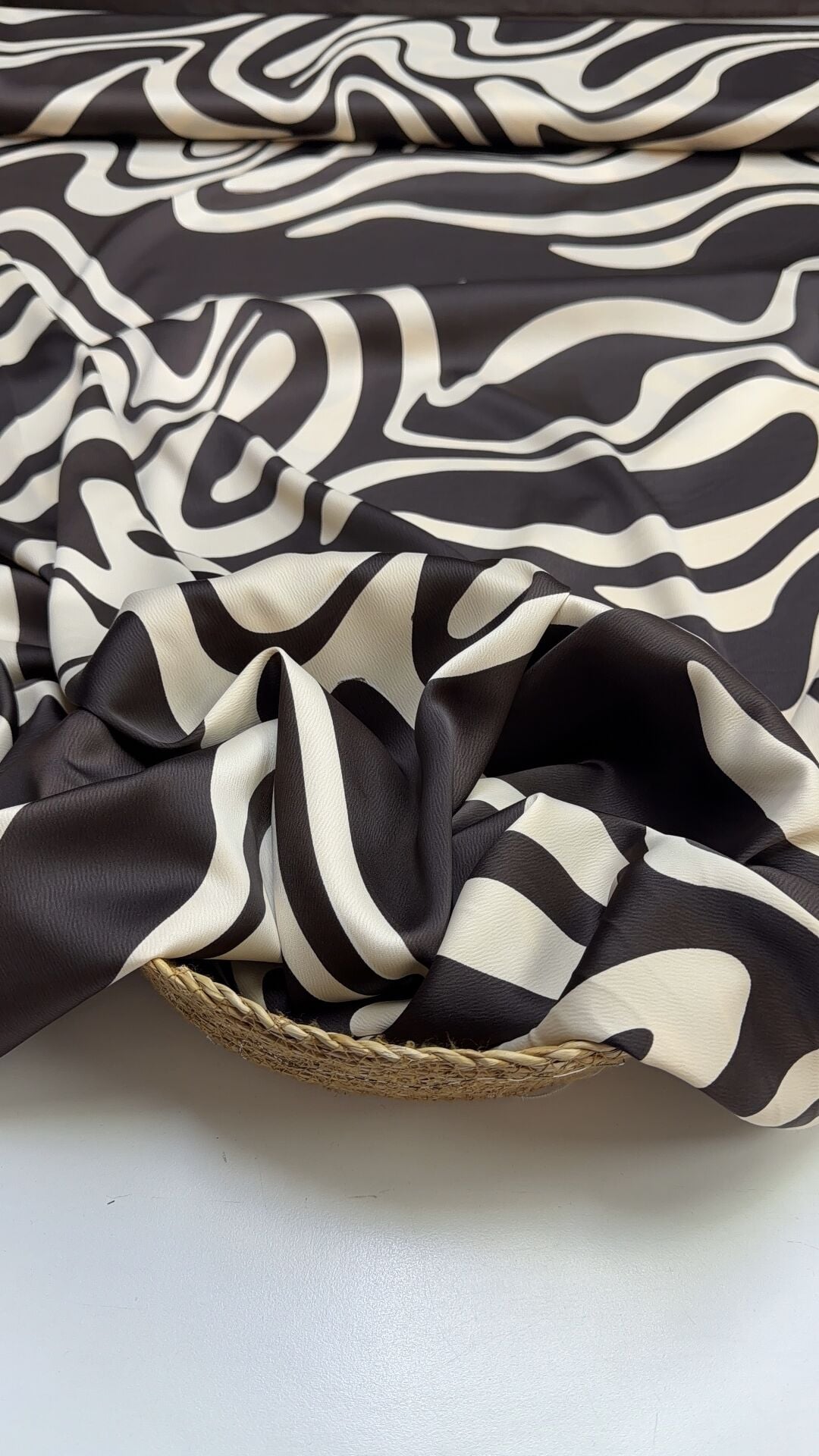 Desenli Pamuklu Saten