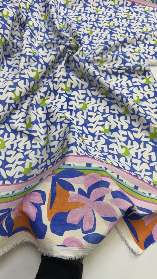 İki Eteği Sulu Pamuklu Kot