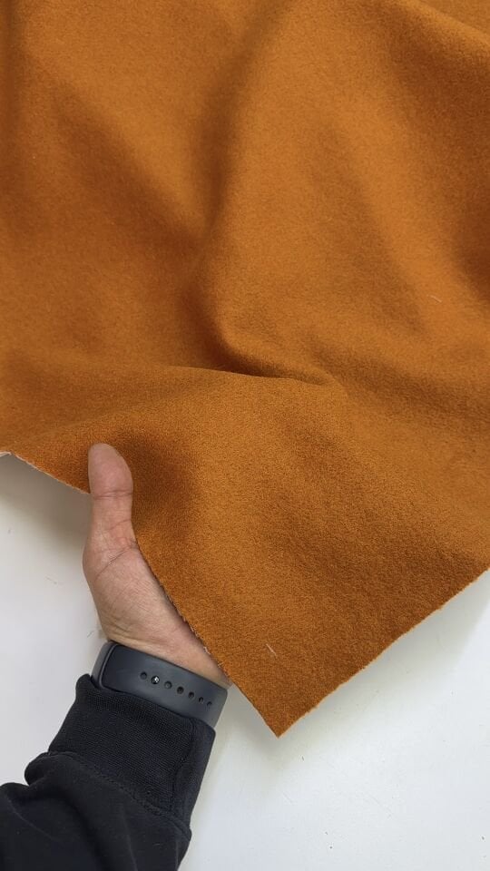 Hardal Yünlü Keçe