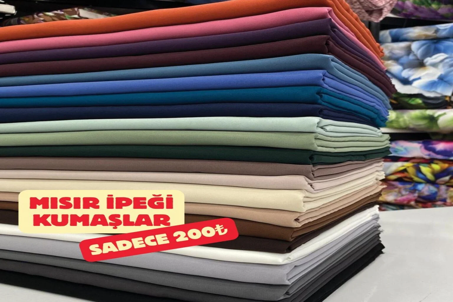 Mısır İpeği Kumaşlar